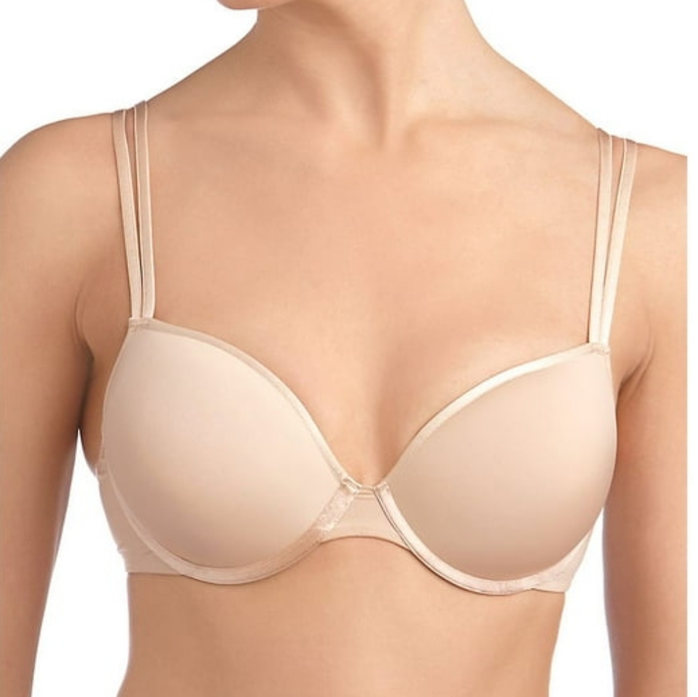 Le Mystere Linguine nude seamless contour t-shirt bra